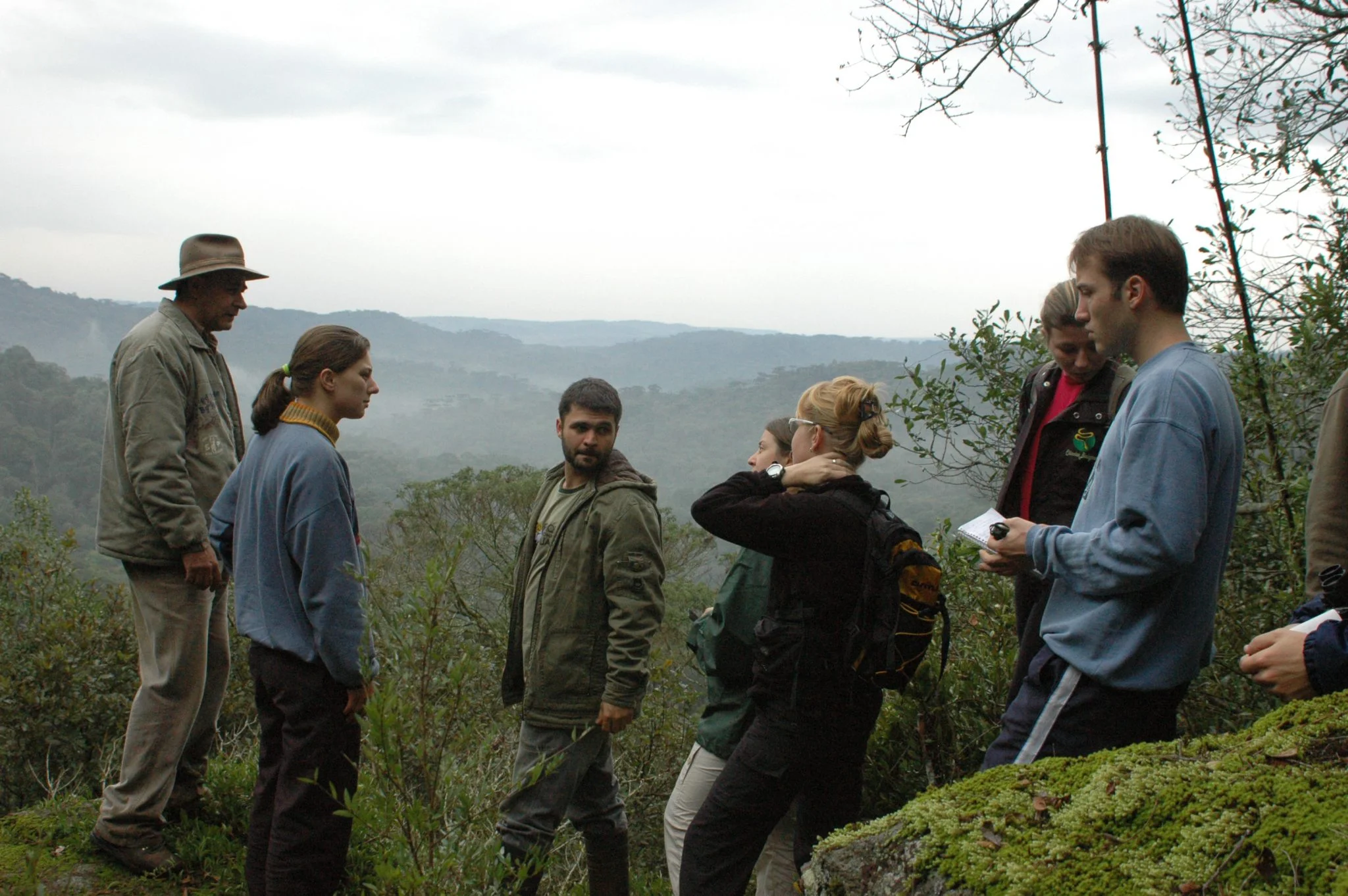 Ações do projeto PDA da Mata Atlântica no Parque Nacional das Araucárias
