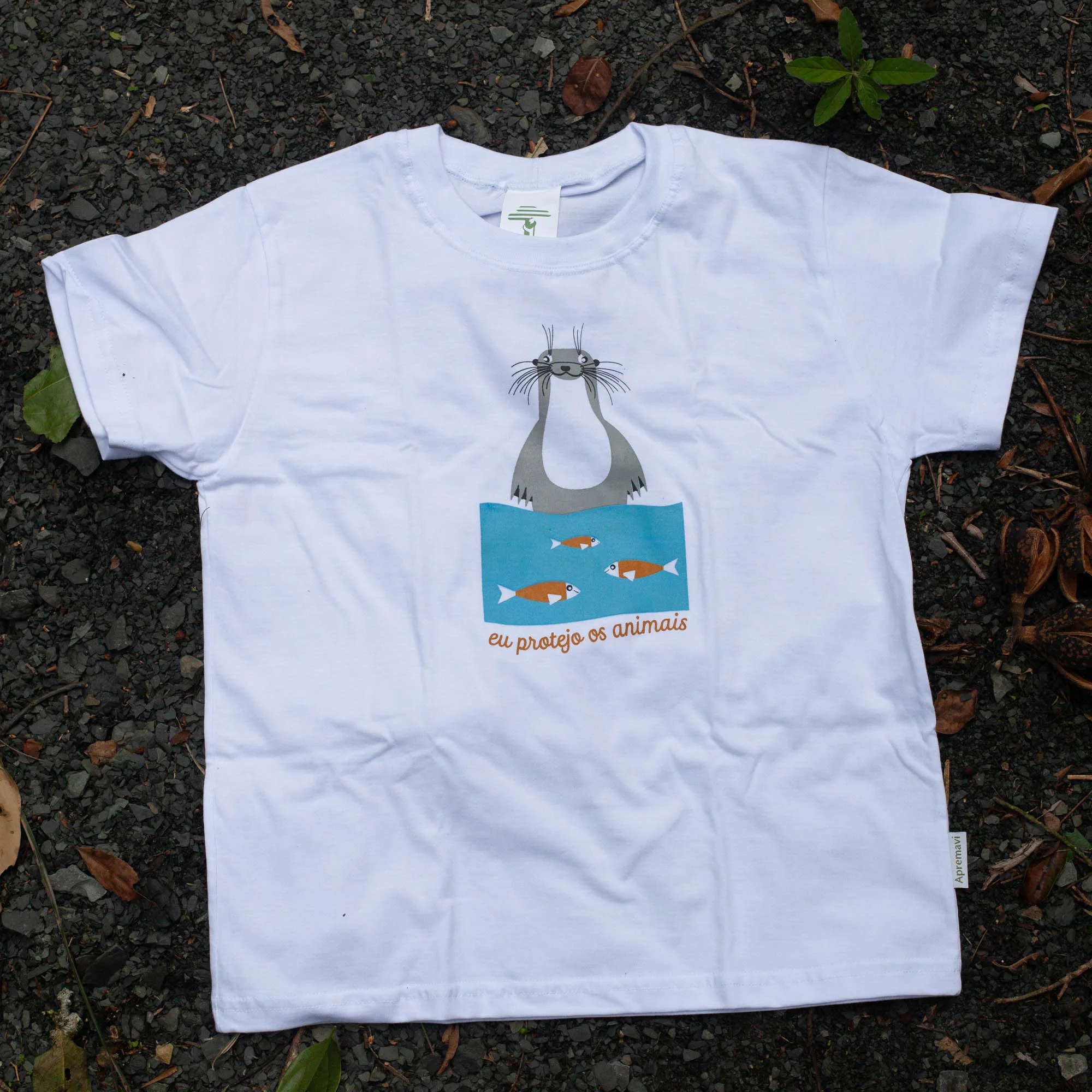 Camiseta Eu Protejo os Animais