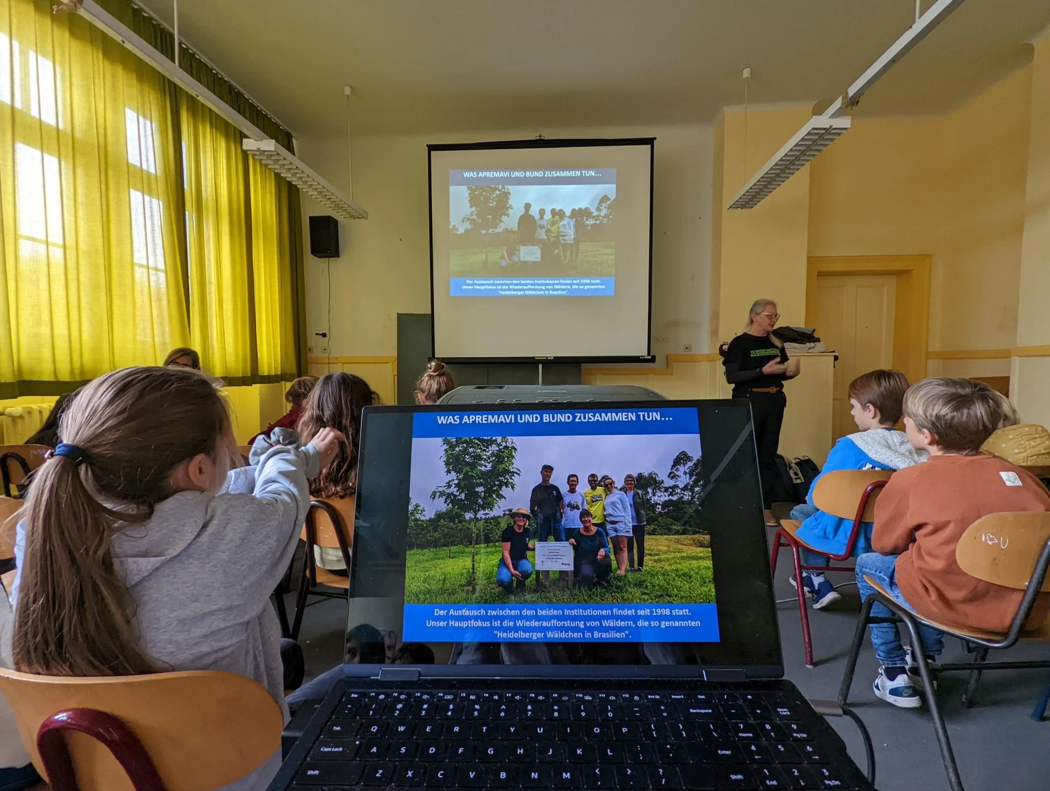 Mata Atlântica é tema de palestras da Apremavi na Alemanha. Foto: Carolina Schaffer