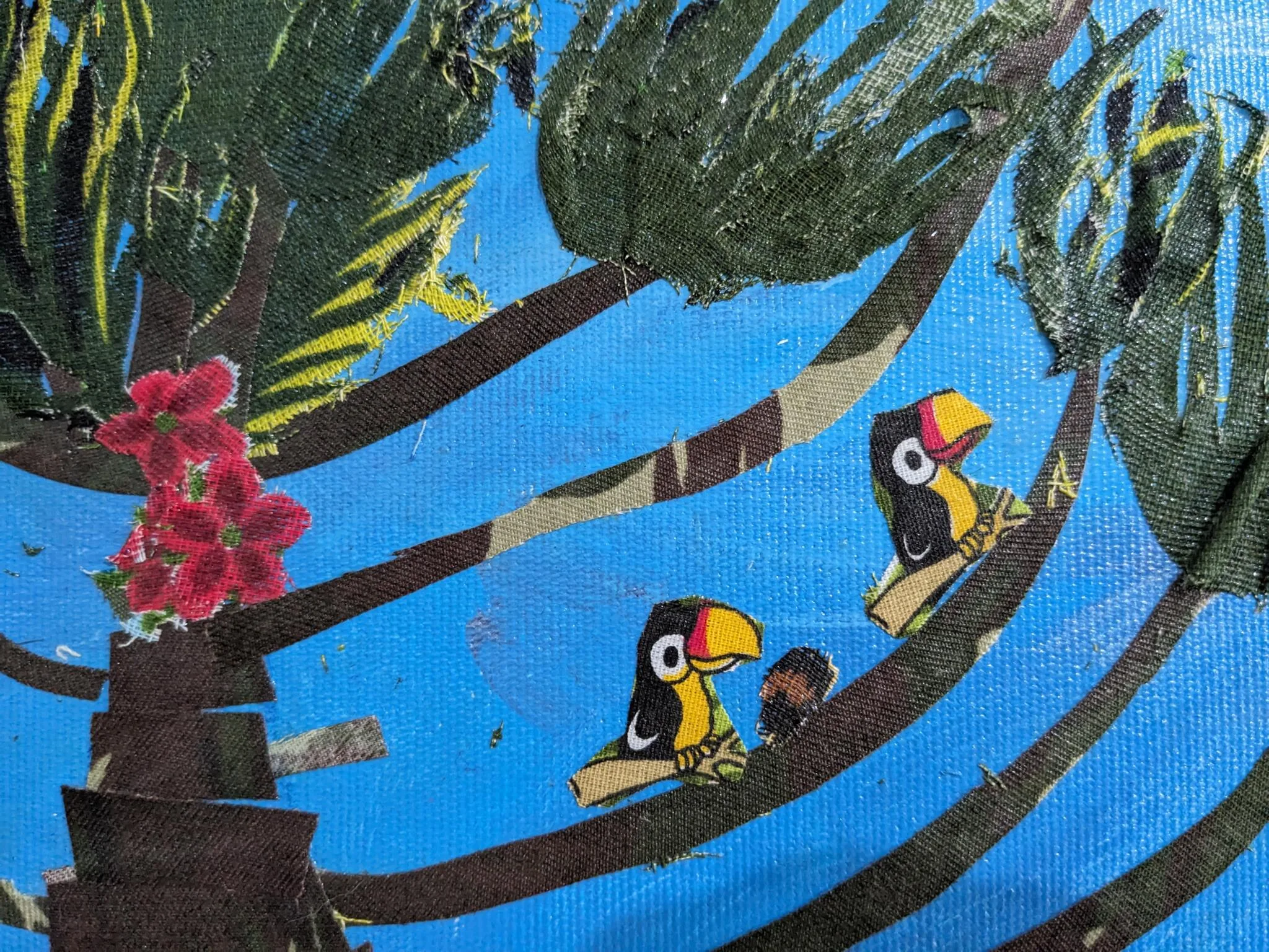 Obra “Minha Primeira Araucária” por Tetê Brandolim, 2023