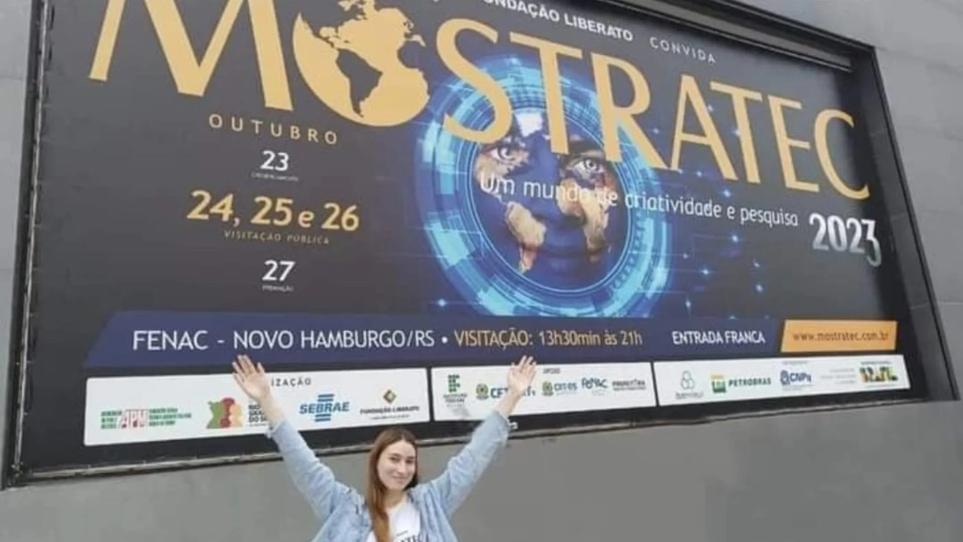Registro das apresentações de Eloise nas feiras em que participou