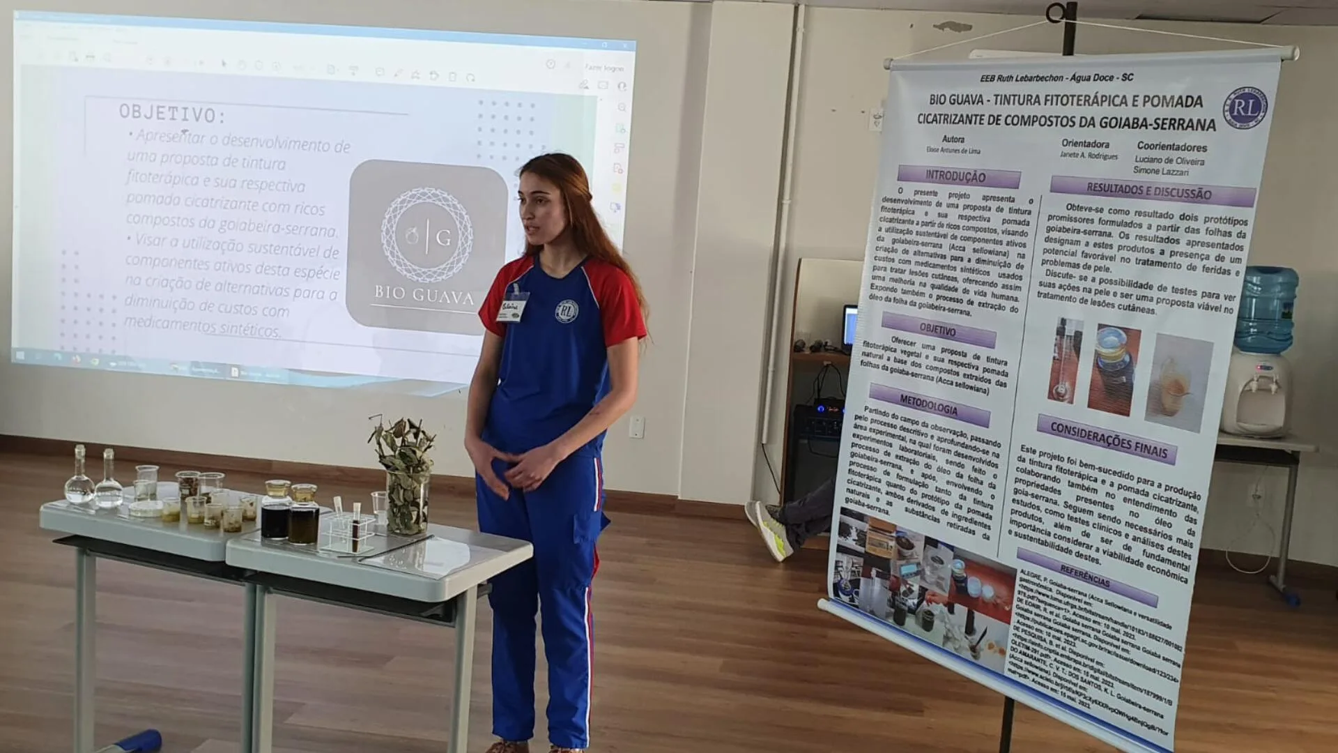 Registro das apresentações de Eloise nas feiras em que participou