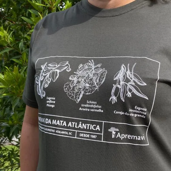 Camiseta Espécies da Mata Atlântica