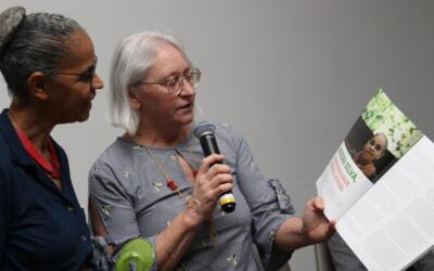 Em visita à Santa Catarina, Marina Silva conversou com sociedade civil e recebeu o troféu Onda Verde