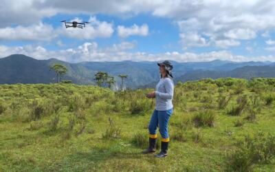 Visão de libélula e olhar de drone: tecnologias de geoprocessamento na restauração