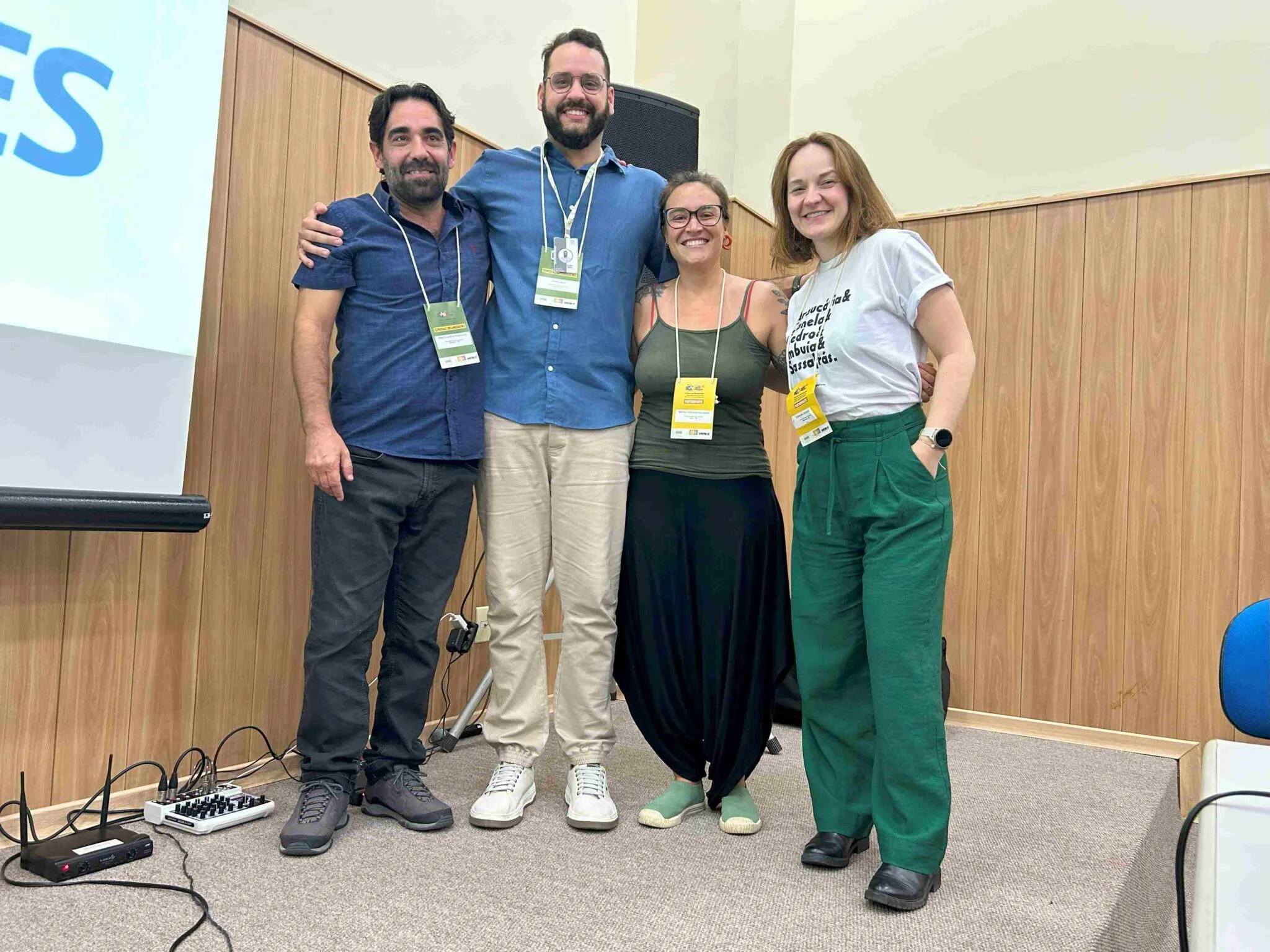 NEMA, CEPAN, UFRN e Apremavi na sessão simultânea da SOBRE. Foto: Thamara Santos de Almeida