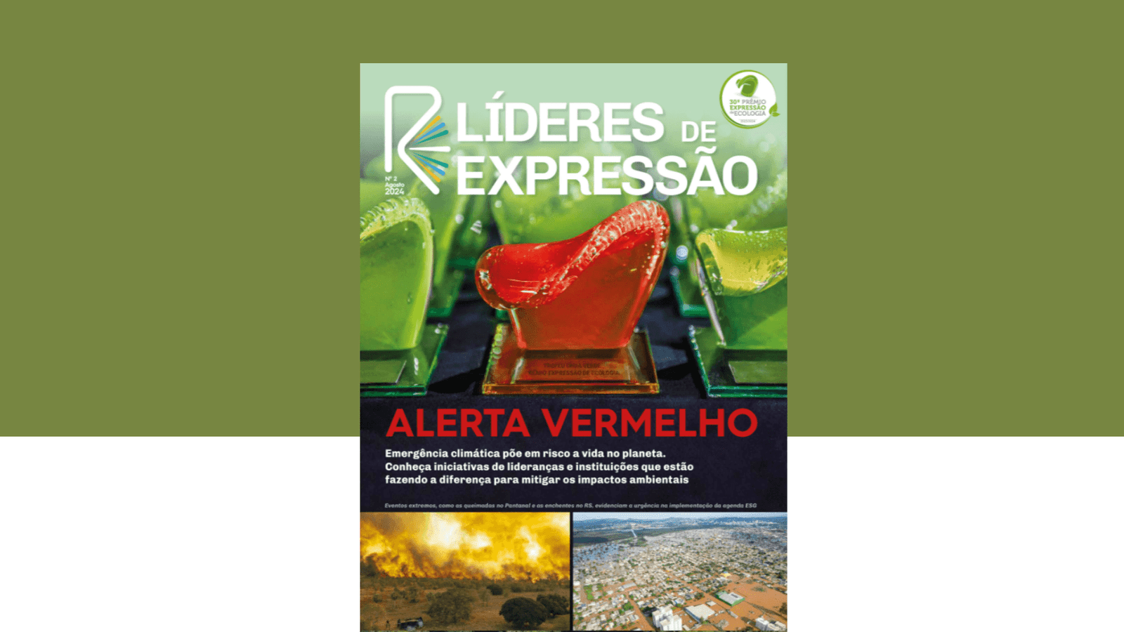 Revista Líderes de Expressão agosto de 2024 Revista Líderes de Expressão agosto de 2024