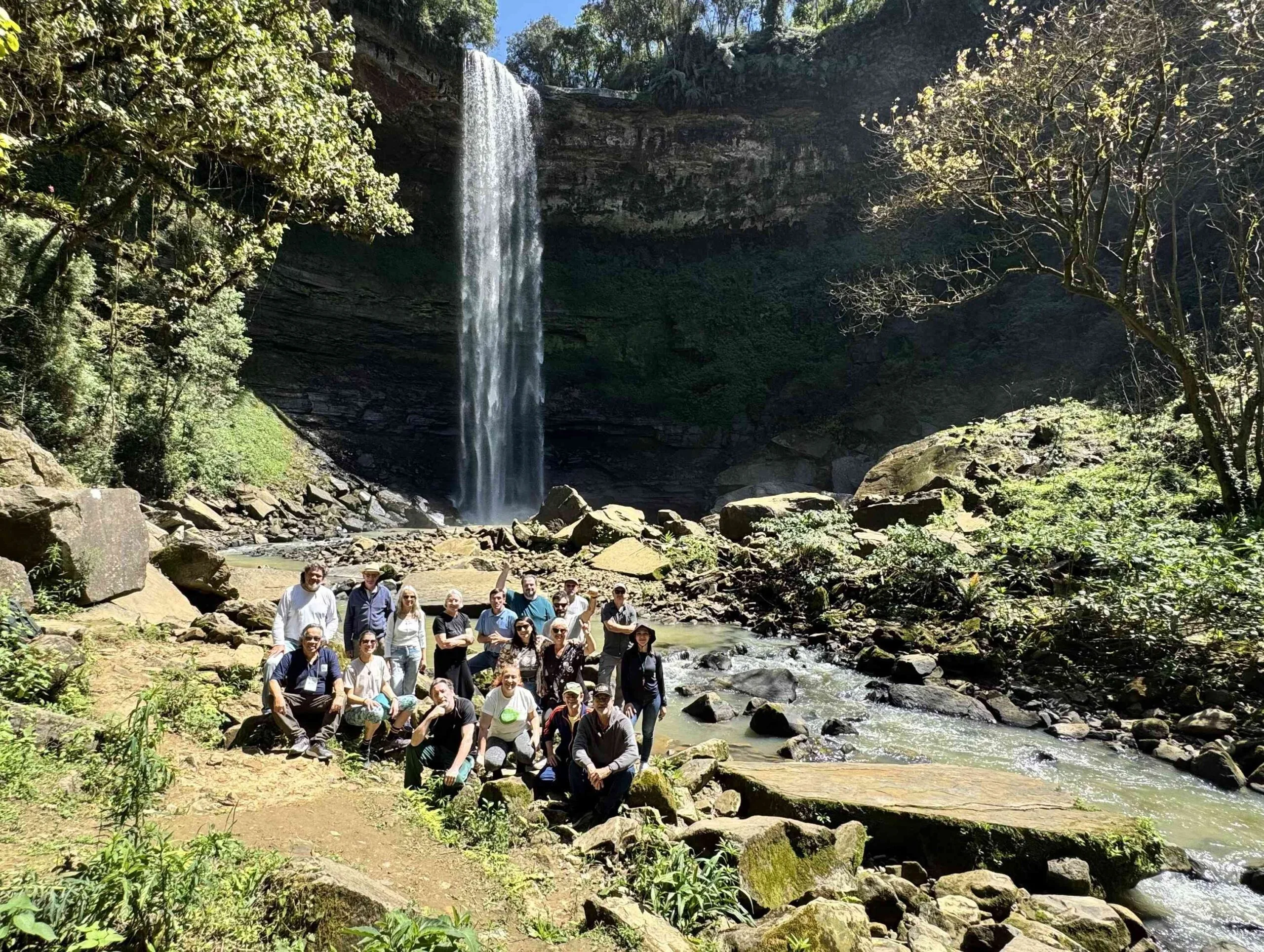 Visita no Parque Mata Atlântica durante o Seminário Regional da Região Sul de Unidades de Conservação