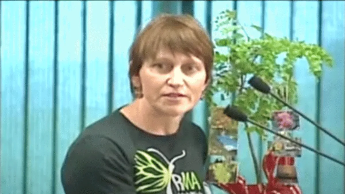 Miriam Prochnow discursa no ato de sanção da Lei da Mata Atlântica