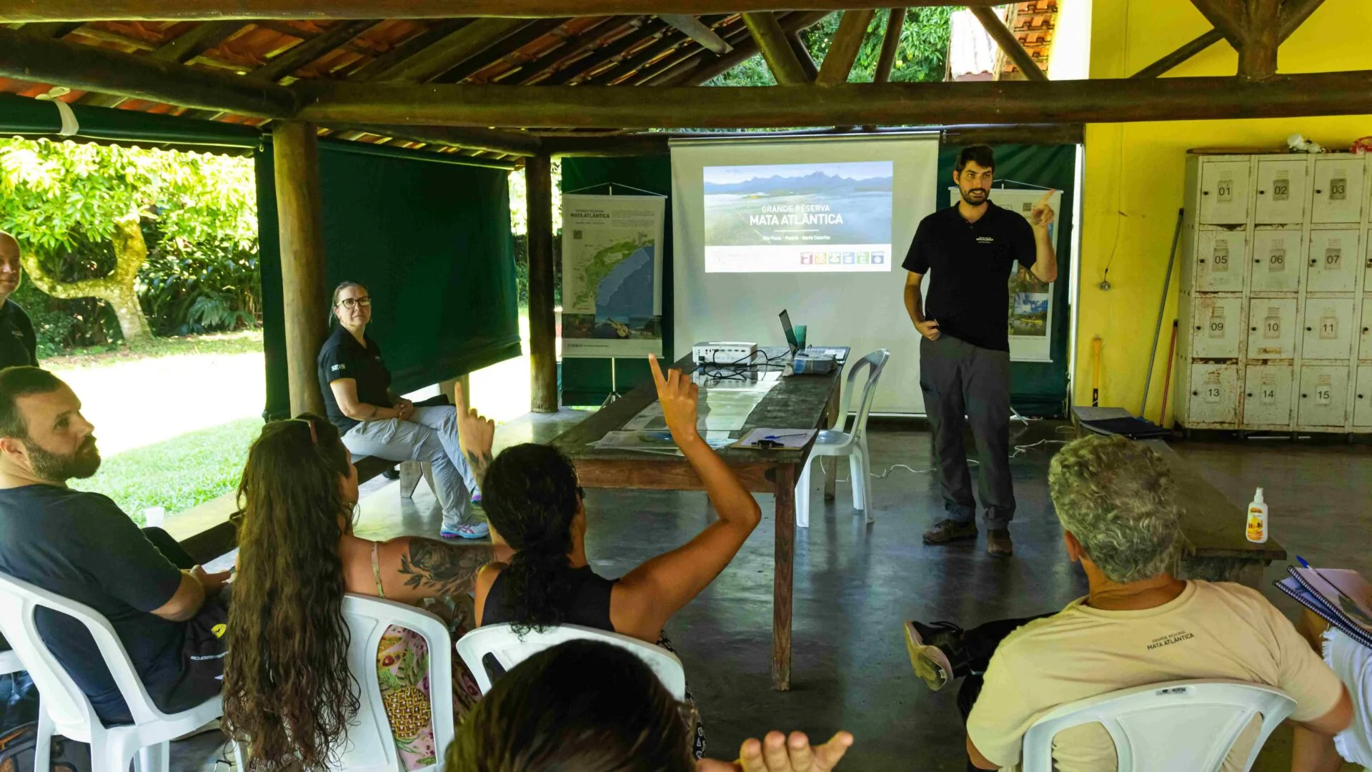 Oficina na Grande Reserva da Mata Atlântica
