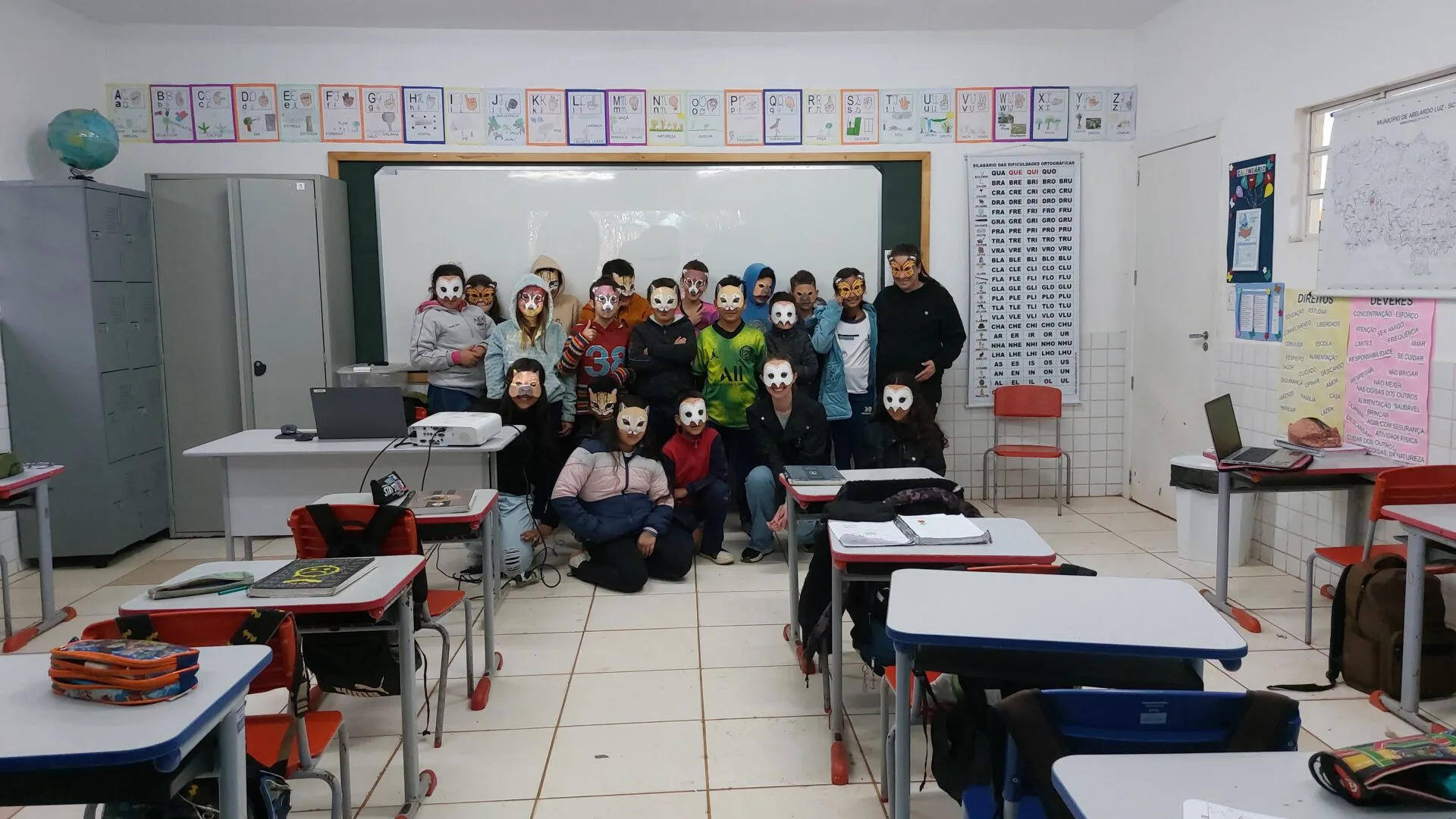 Ações de educação ambiental do Geração +Floresta realizadas durante a Semana do Meio Ambiente em Abelardo Luz (SC) 2025
