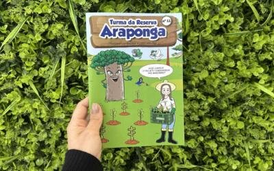 Ilustrando a restauração: Conservador das Araucárias é retratado em gibi