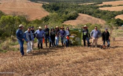 Universitários colocam em prática o planejamento de propriedades e paisagens e a restauração ecológica