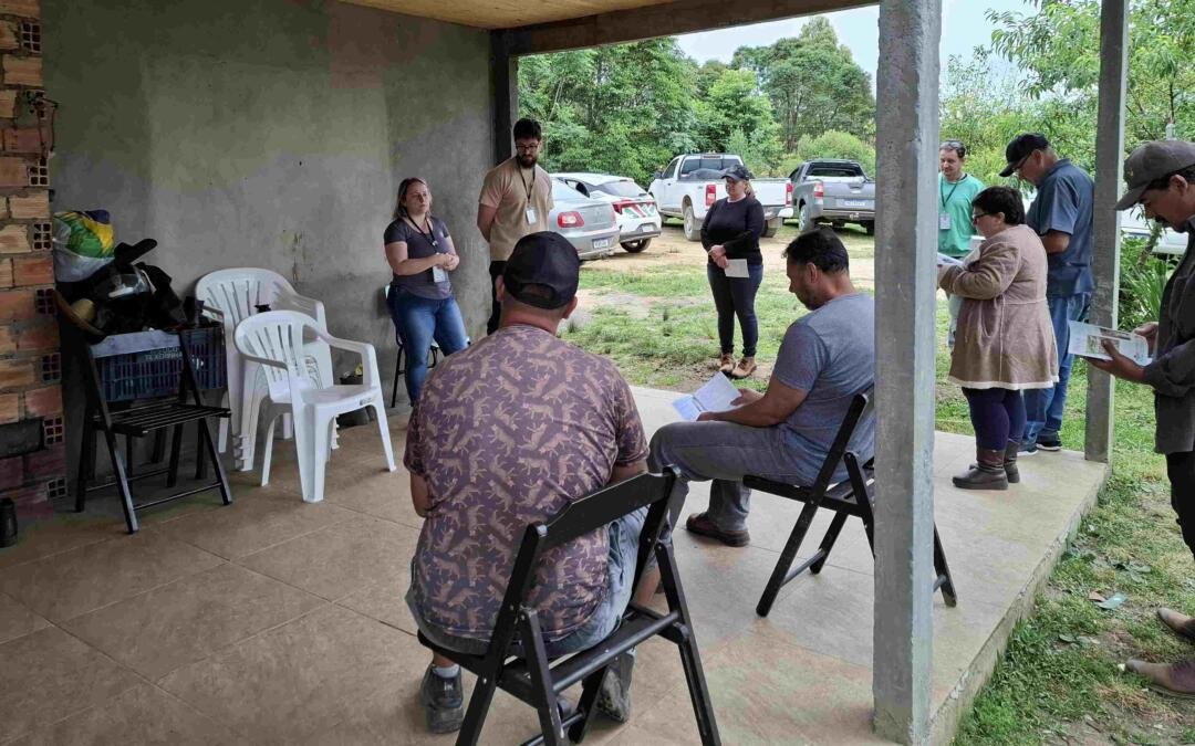 Assentamento Pátria Livre recebe Oficina de Fonte Caxambu