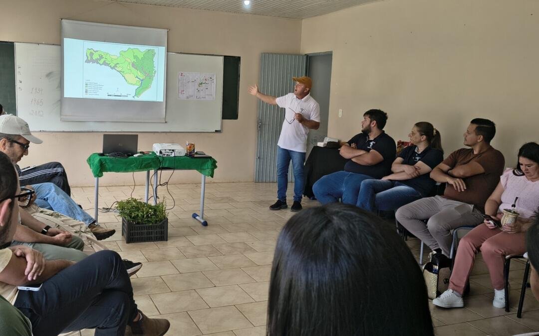 Professores participam de capacitação do projeto “Geração + Floresta” em Abelardo Luz (SC)